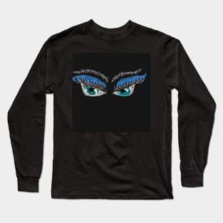 Night Eyes Long Sleeve T-Shirt